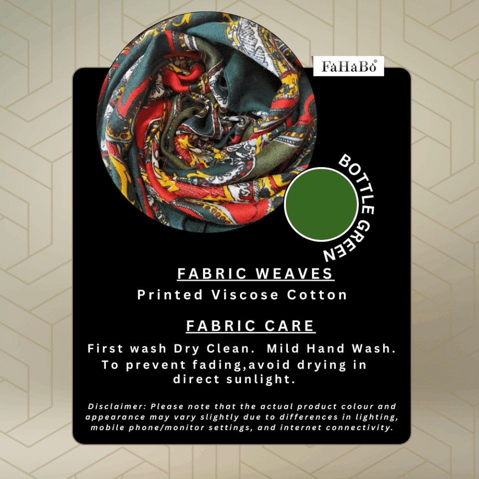 viscose cotton scarf