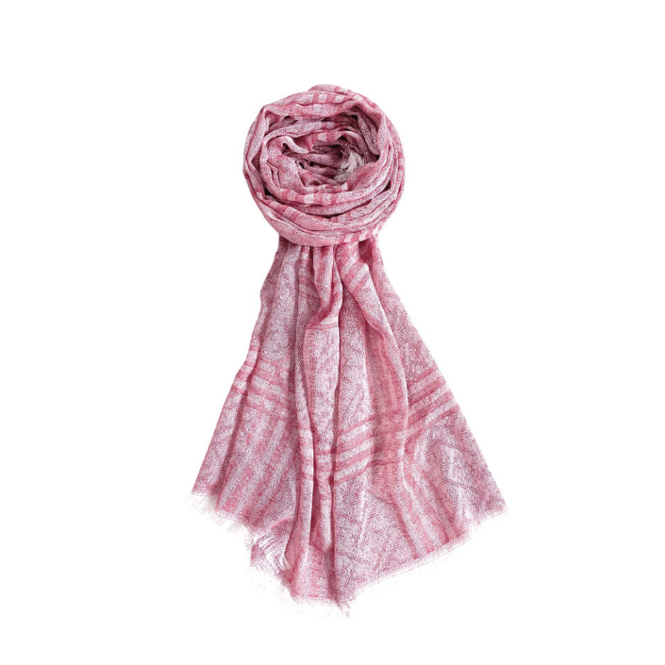 woven cotton scarf