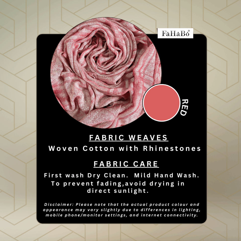 woven cotton scarf