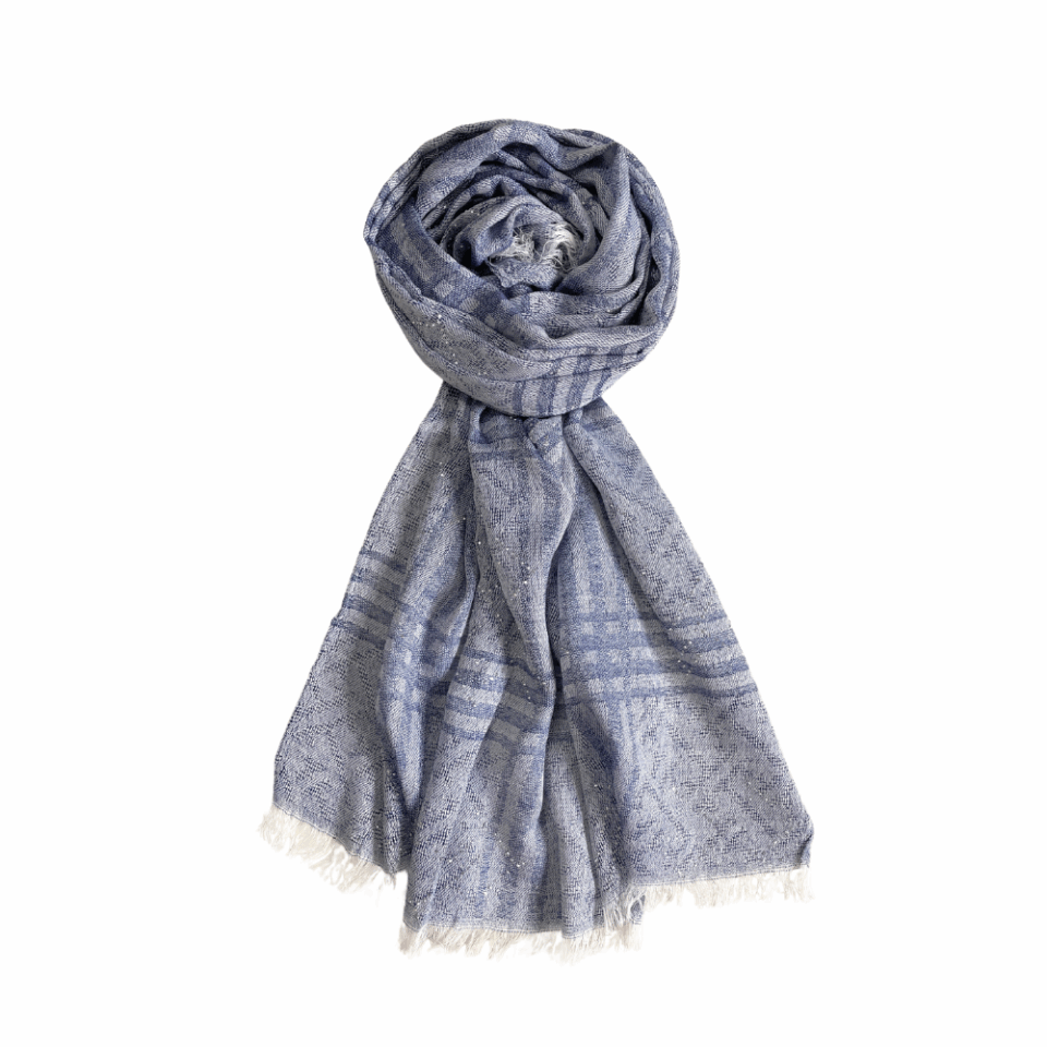 woven cotton scarf