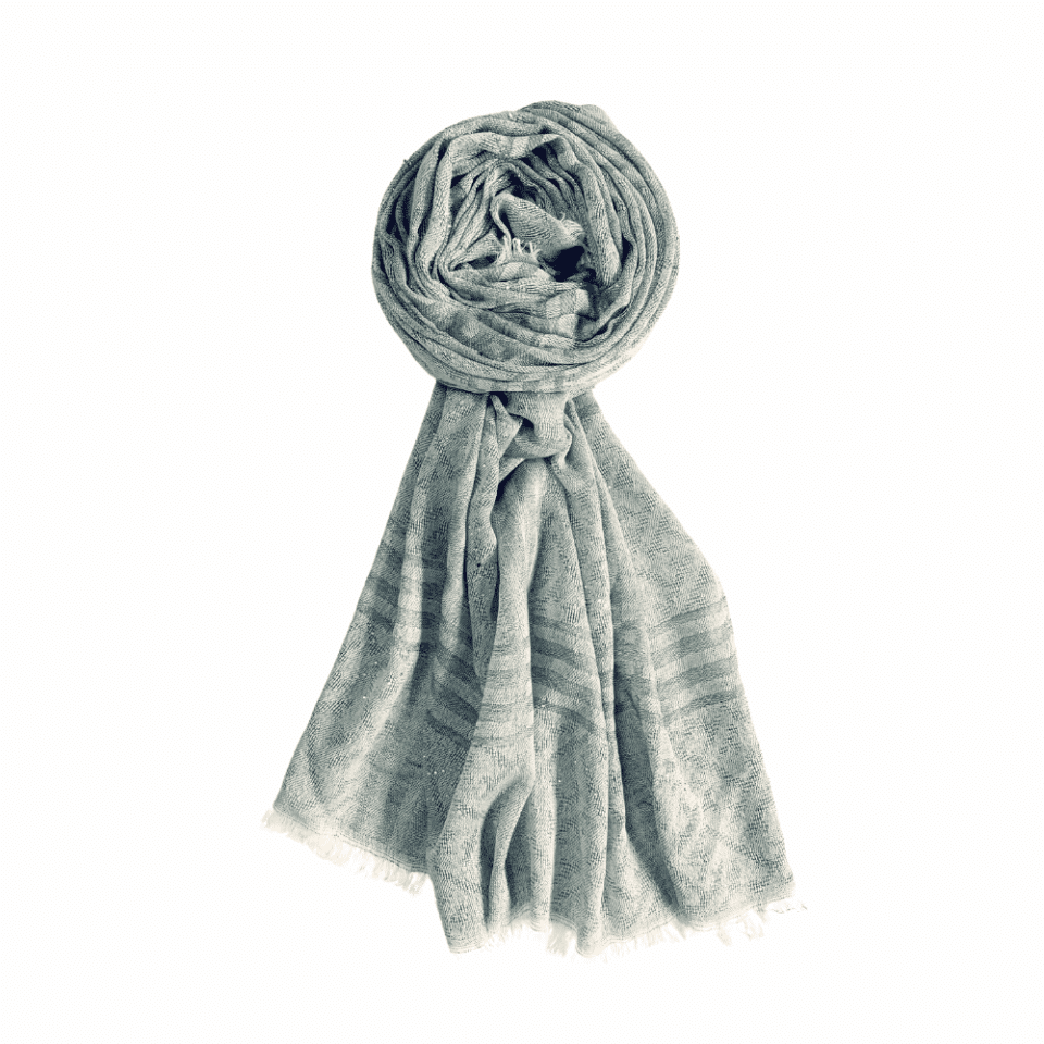 woven cotton scarf