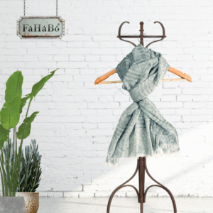 woven cotton scarf