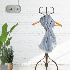 woven cotton scarf