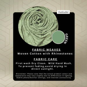 woven cotton scarf