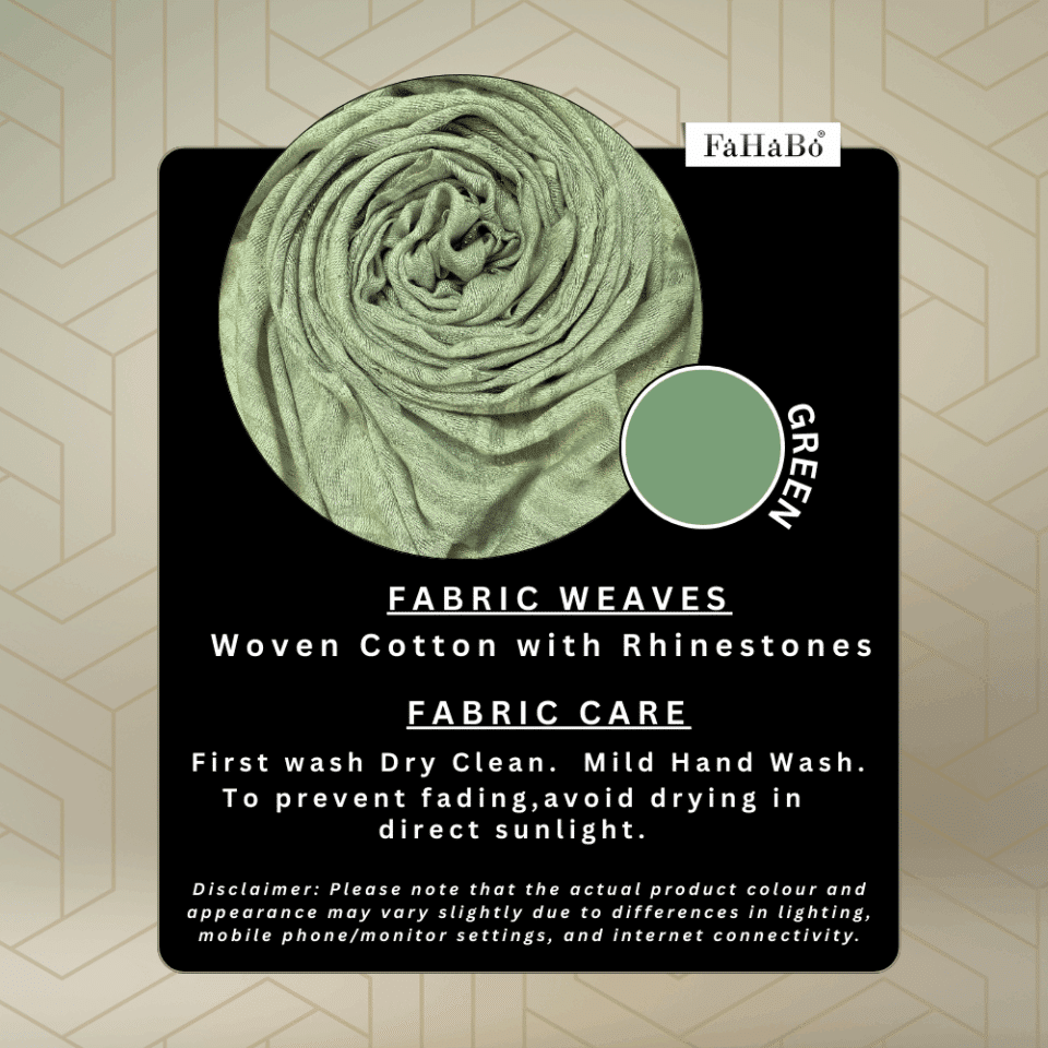 woven cotton scarf
