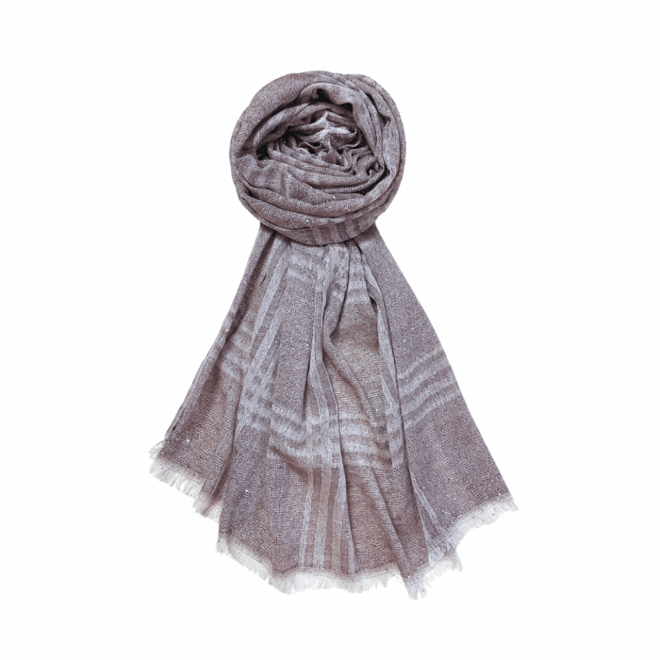 woven cotton scarf