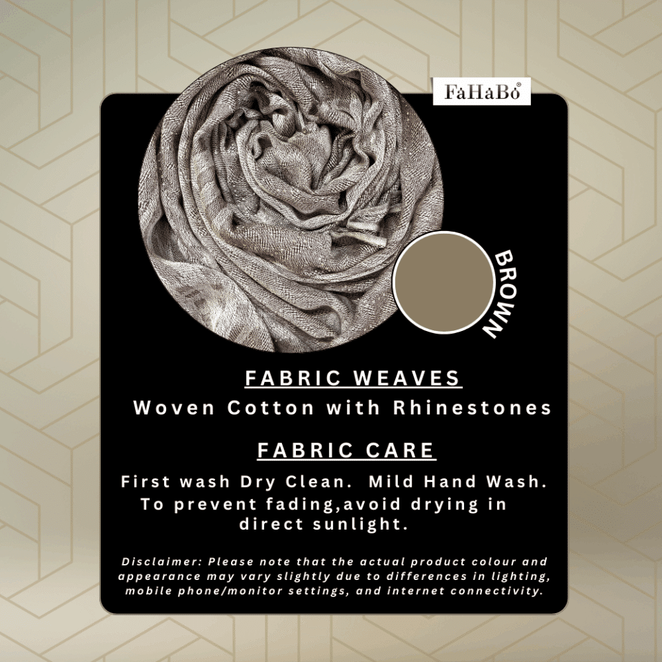 woven cotton scarf