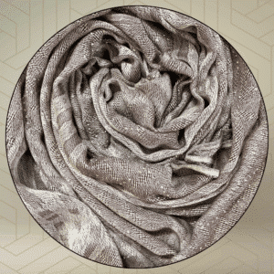woven cotton scarf