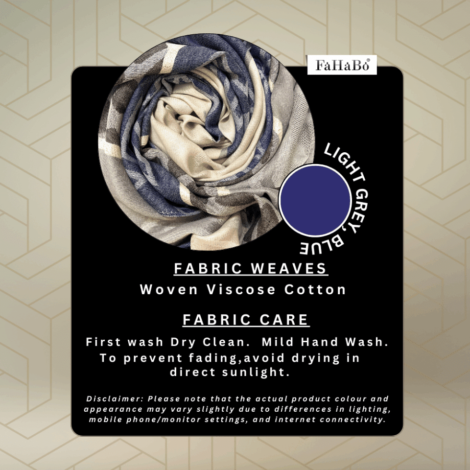 woven cotton scarf