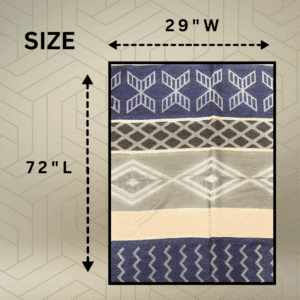 woven cotton scarf