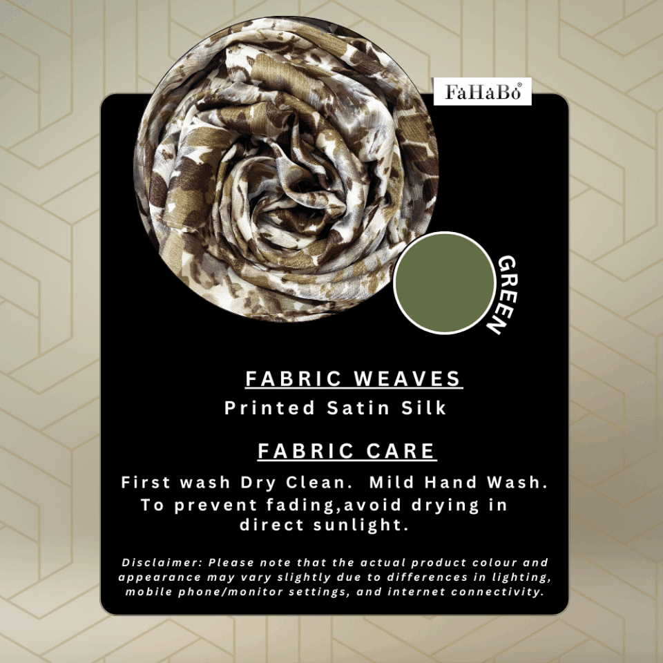 satin silk scarf