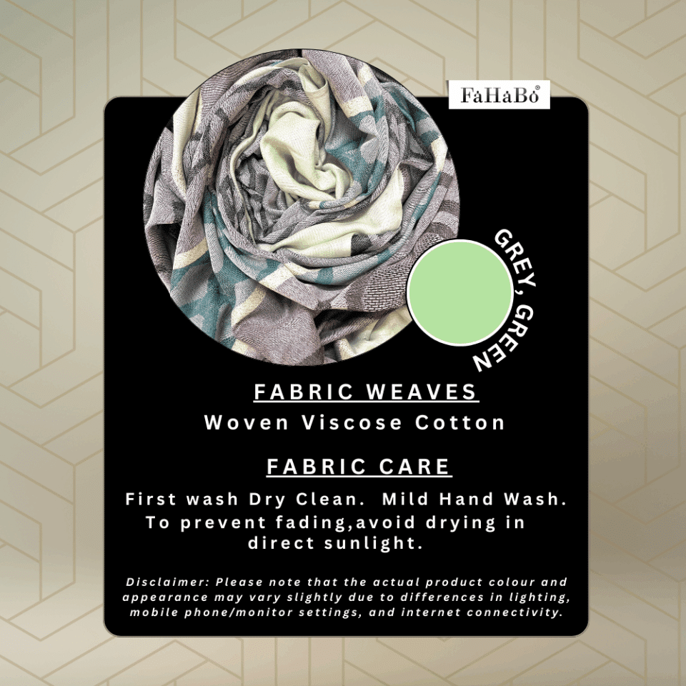 woven cotton scarf