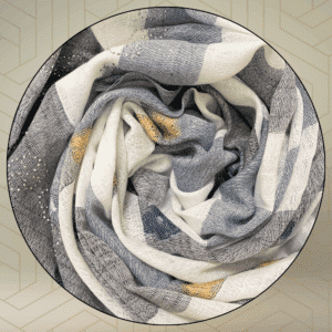 woven cotton scarf