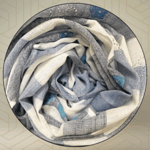 woven cotton scarf