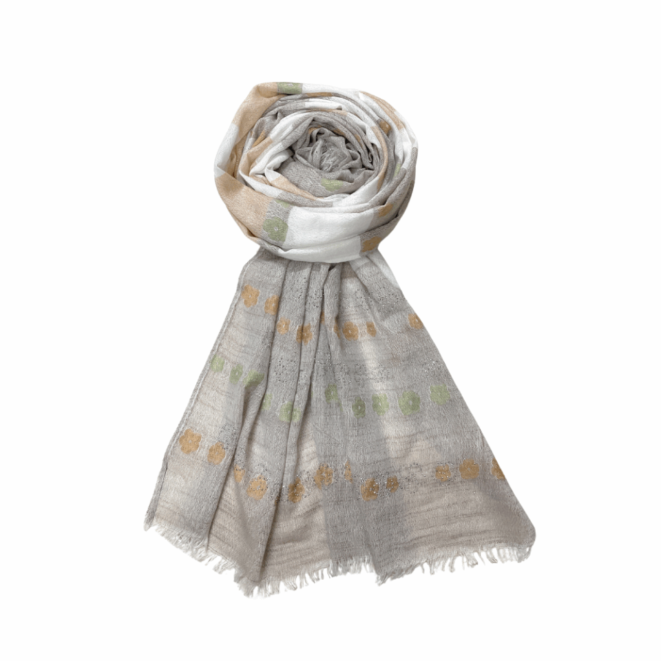woven cotton scarf