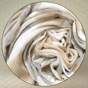 woven cotton scarf