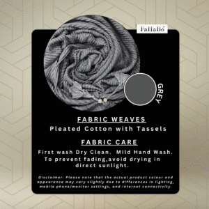 woven cotton scarf