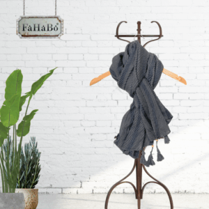 woven cotton scarf