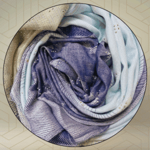 woven cotton scarf