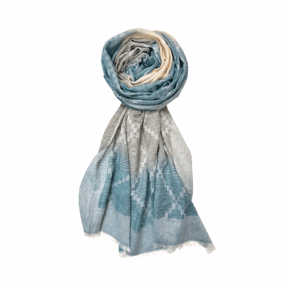 woven cotton scarf