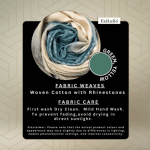 woven cotton scarf