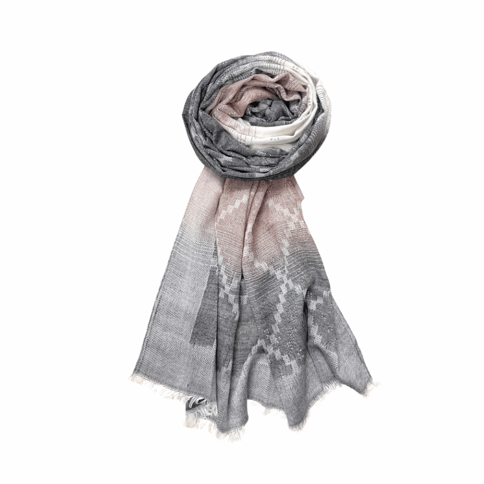 woven cotton scarf