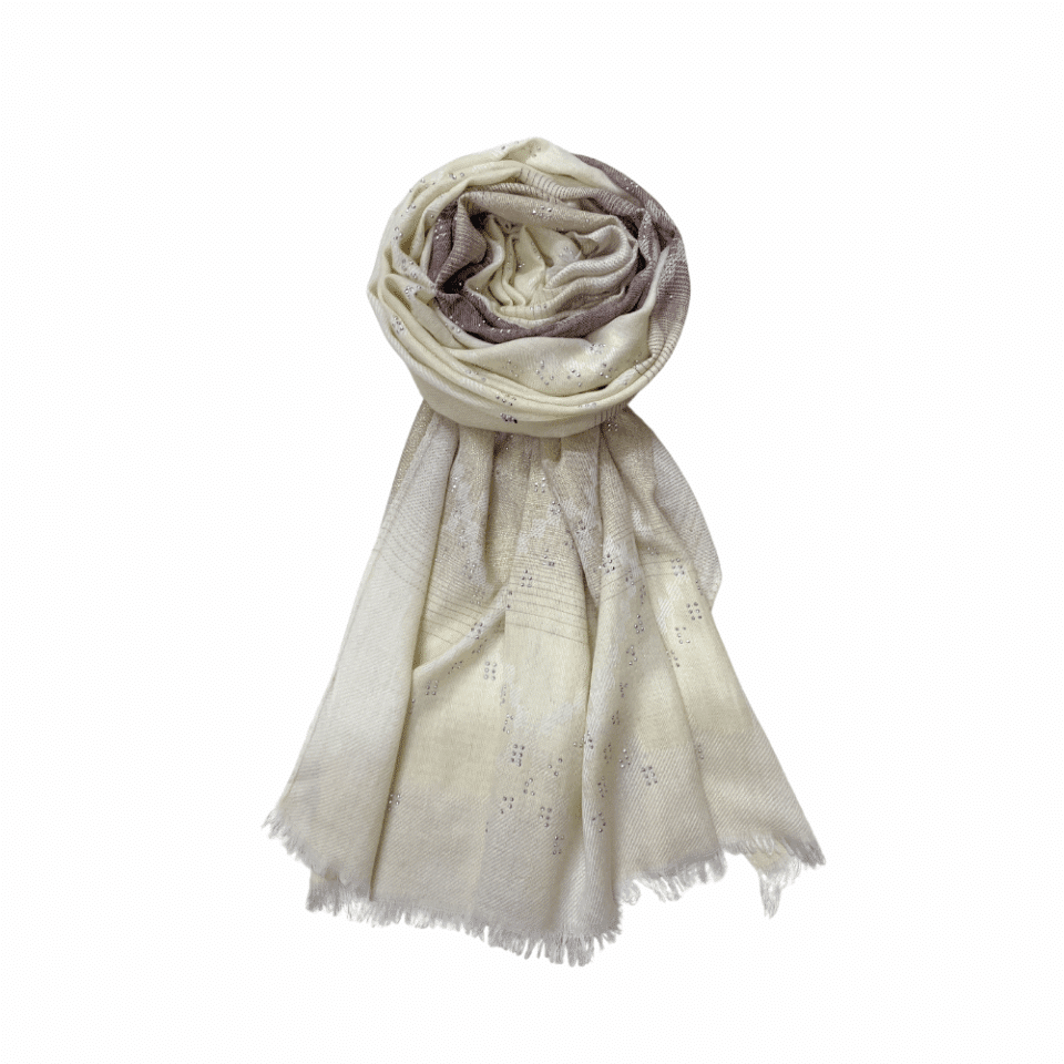 woven cotton scarf