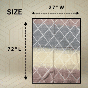 woven cotton scarf