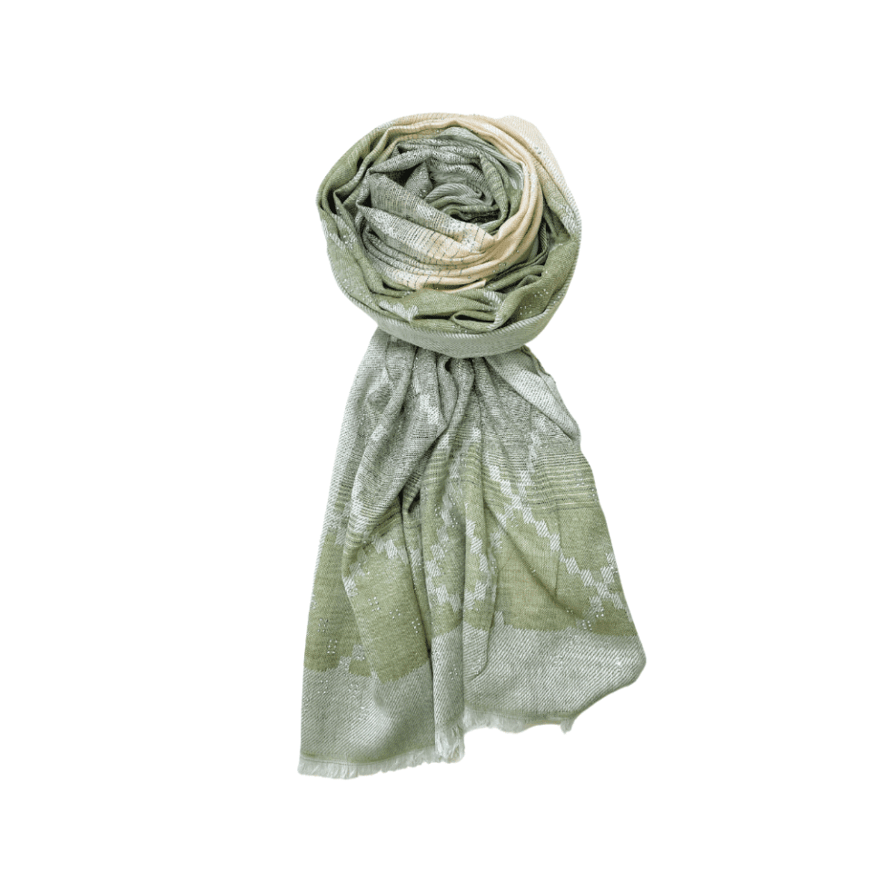 woven cotton scarf