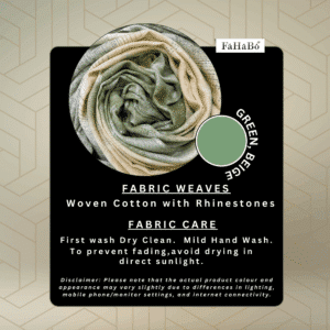 woven cotton scarf