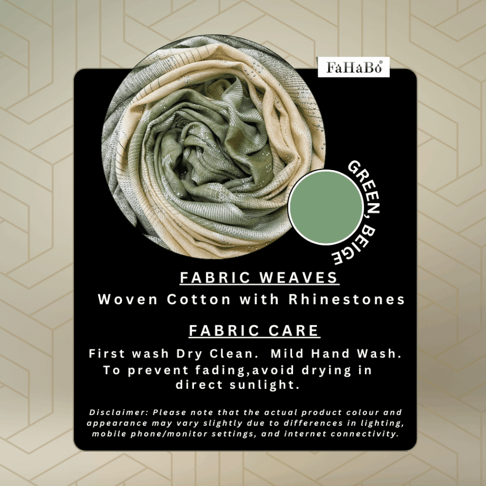 woven cotton scarf