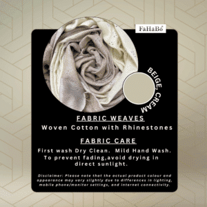 woven cotton scarf