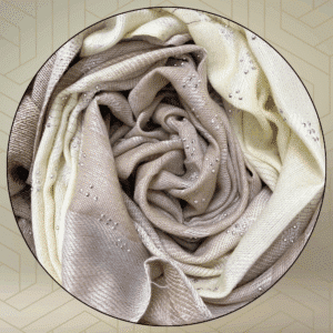 woven cotton scarf
