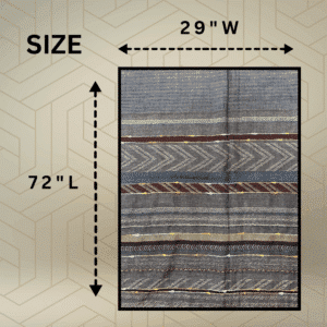 woven cotton scarf