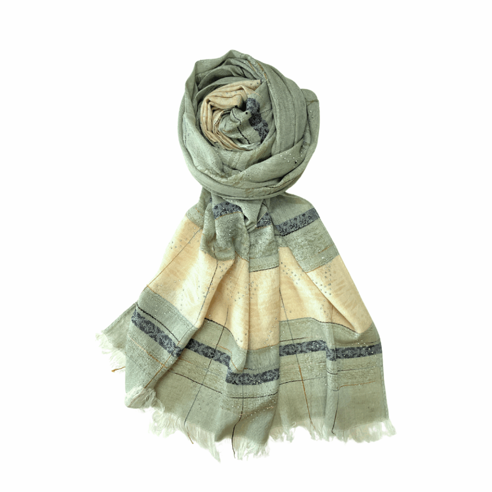 woven cotton scarf