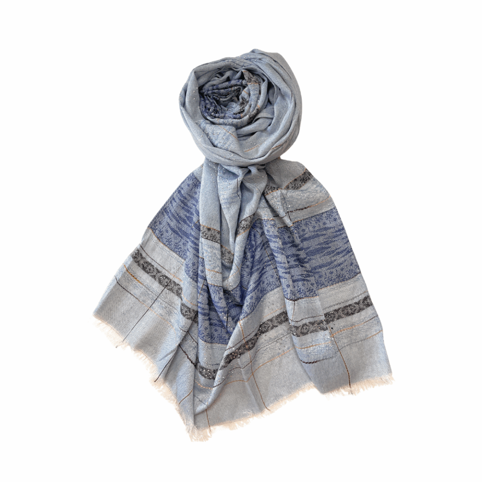 woven cotton scarf